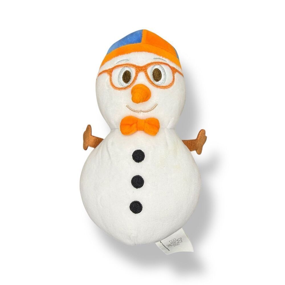 Blippi Officially Licensed 7” Winter Blippi & Snowman Plush Toys - Picture 5 of 7